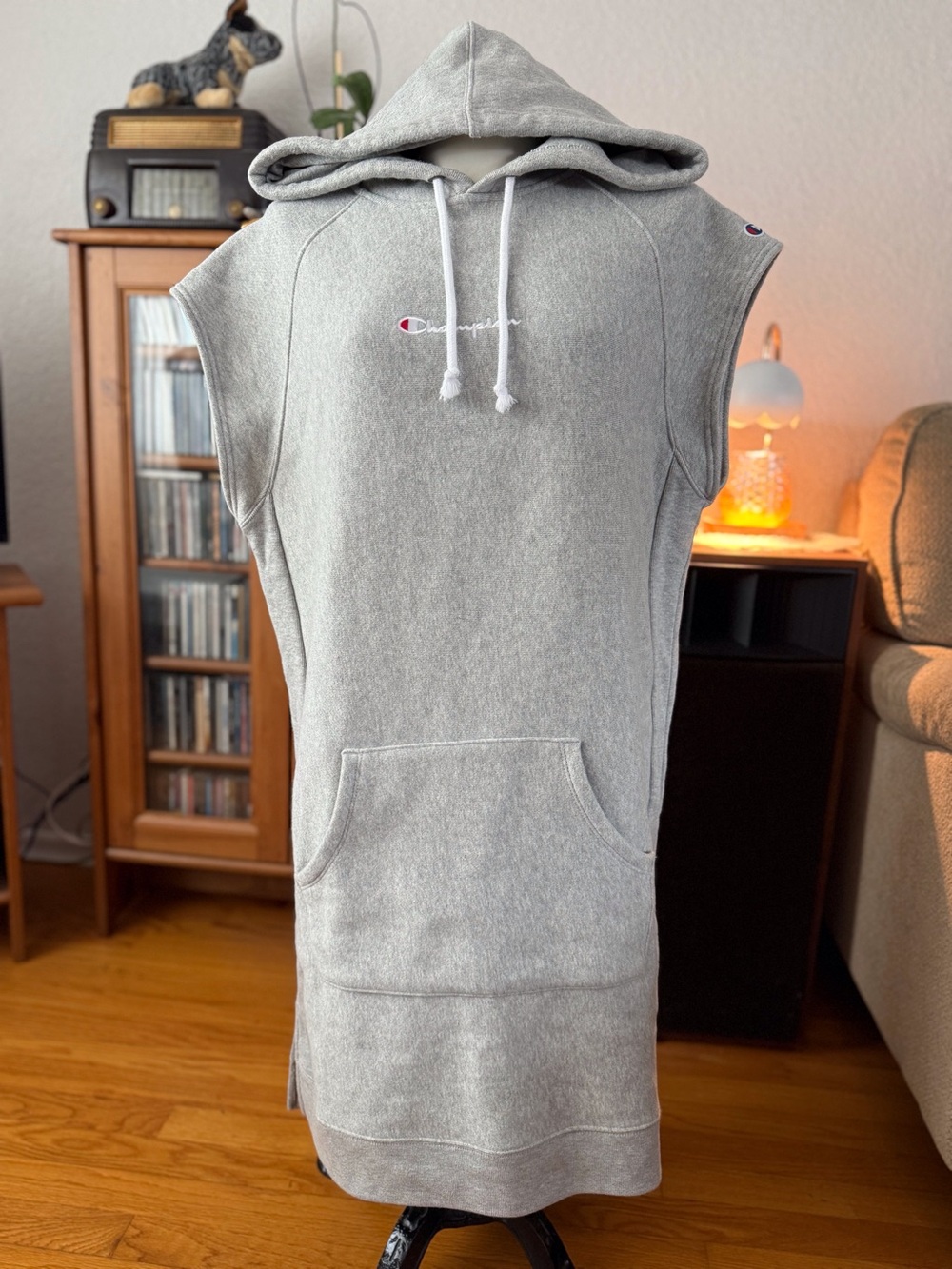 Champion sweatshirt dress/ long hoodie